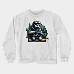 Tactical Sloth Crewneck Sweatshirt